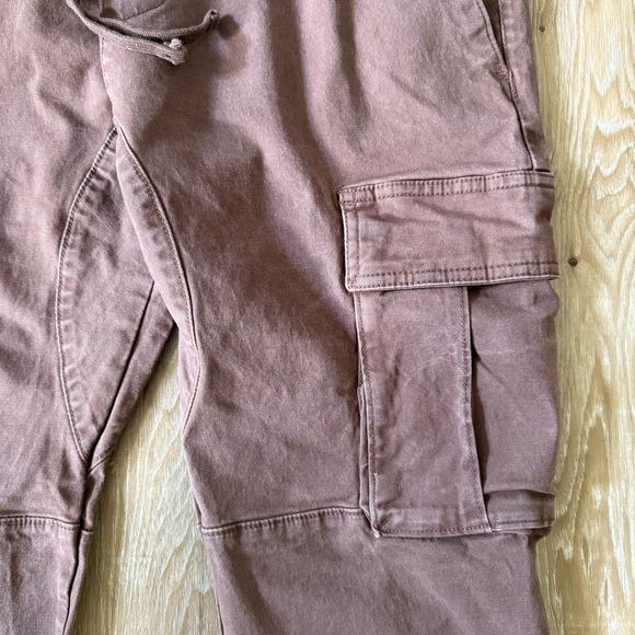 PacSun Men's Eco Stretch Canvas Khaki Slim Cargo Pants - Picture 6 of 16